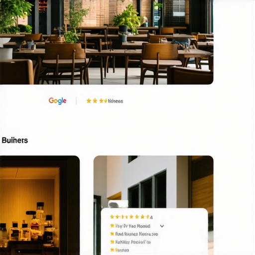 Screenshot showcasing a fully optimized Google Maps listing with reviews and updates.