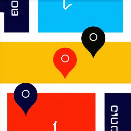 Infographic showing how to place local keywords for better Google Maps ranking