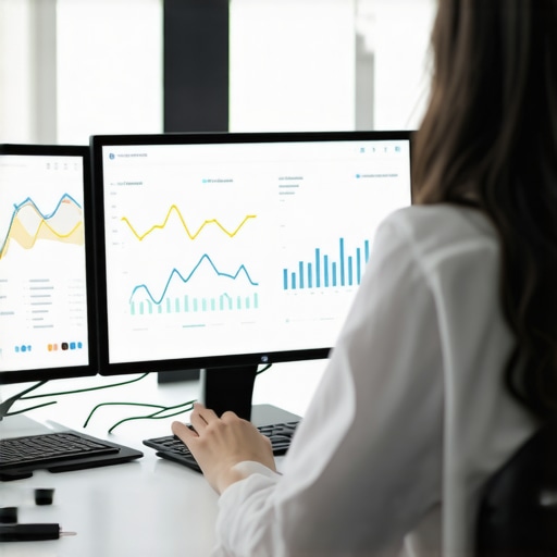 Screenshot of local SEO analysis dashboard with ranking metrics and citation data.