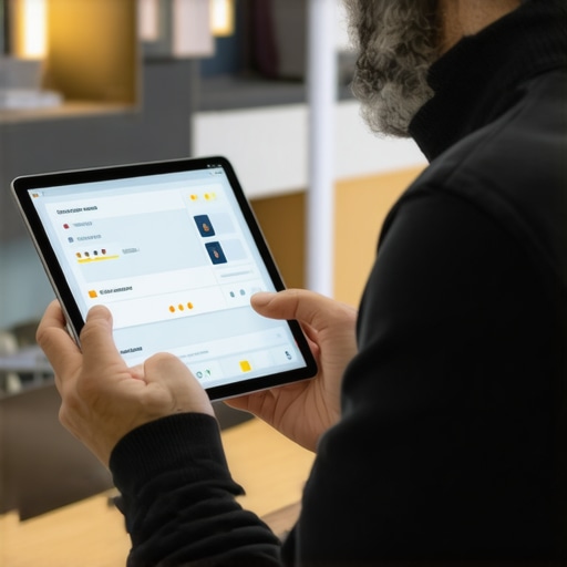 Active Review Management for Google Maps Business owner responding to reviews on Google Maps on a tablet, illustrating reputation management