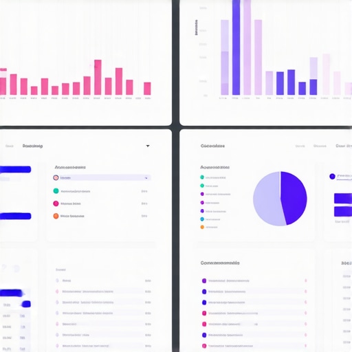 Dashboard for Local SEO Maintenance A modern dashboard displaying local SEO metrics and analysis tools for ongoing optimization