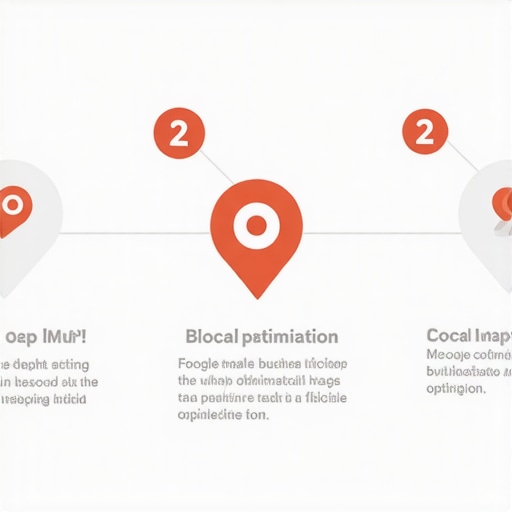 Local Map Optimization Flowchart Flowchart showing steps to optimize Google Maps ranking in 2026.