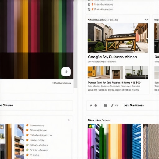 Comparison image illustrating the differences between optimized and unoptimized Google My Business profiles to enhance local rank.
