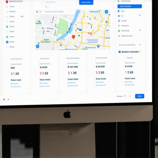Screenshot of local SEO management tools and analytics for local pack optimization